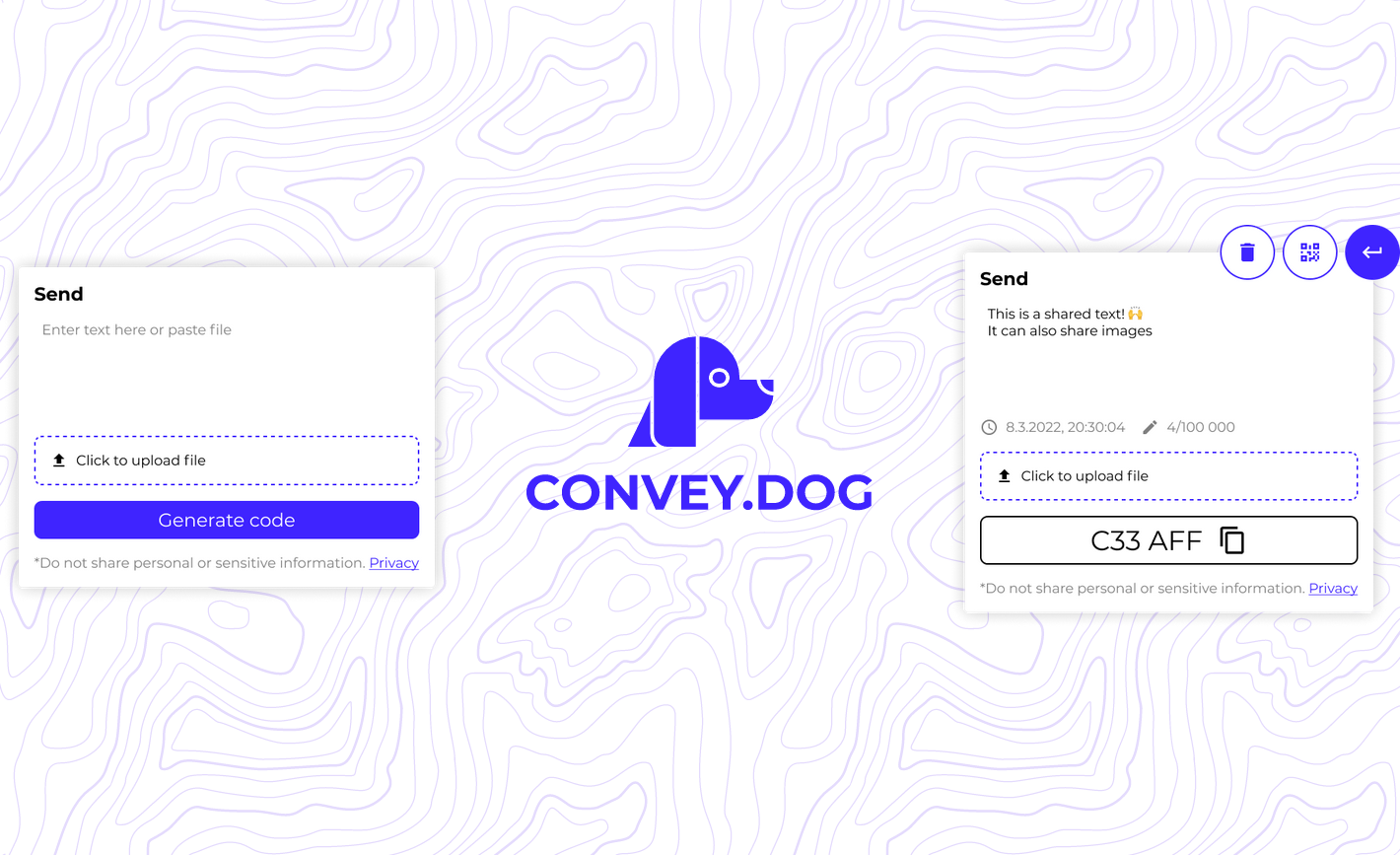 Convey dog